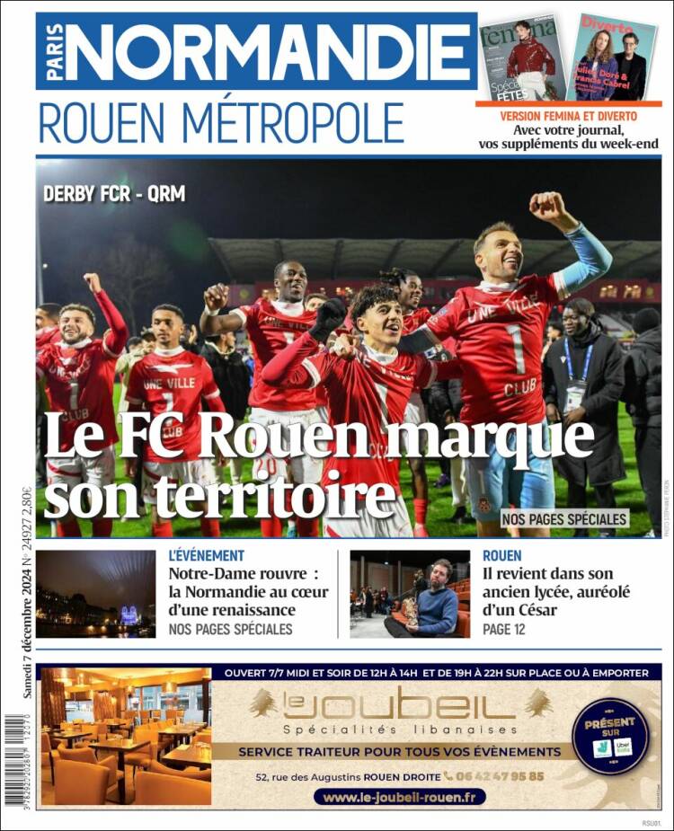 Portada de Paris Normandie (France)