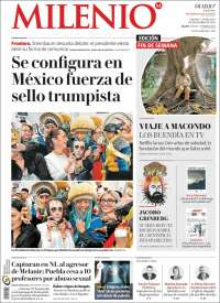 Portada de Milenio (México)