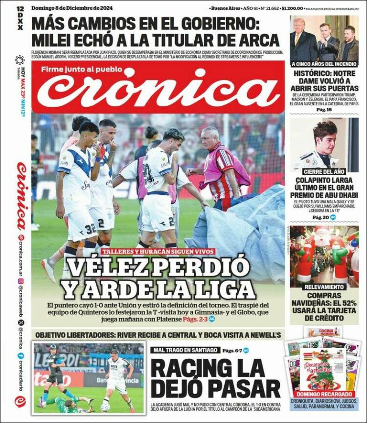 Portada de La Voz del Chaco (Argentina)