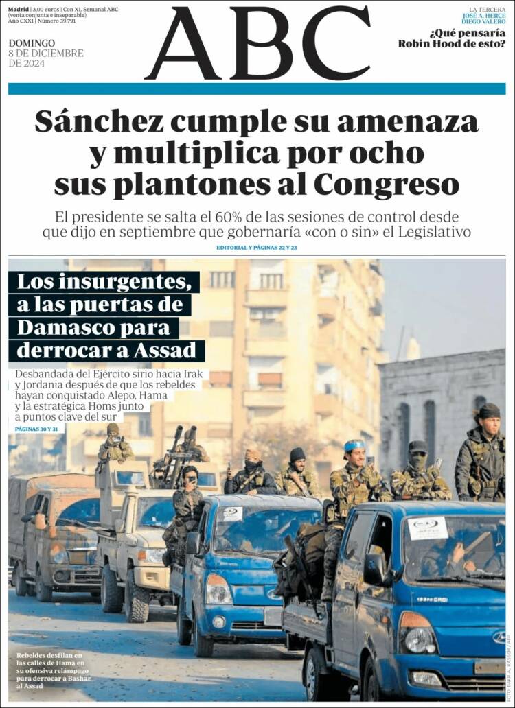 Portada de ABC (España)