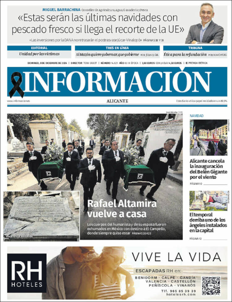 Portada de Diario Información (España)
