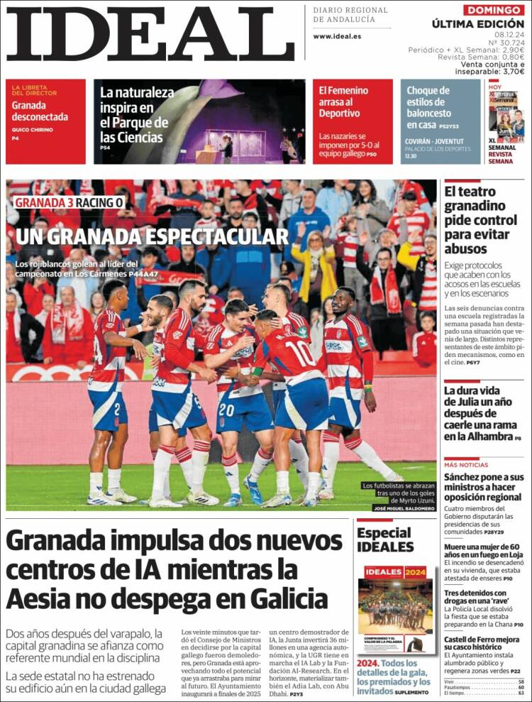 Portada de Ideal (España)