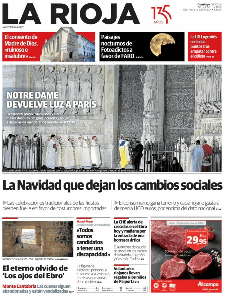 Portada de La Rioja (España)