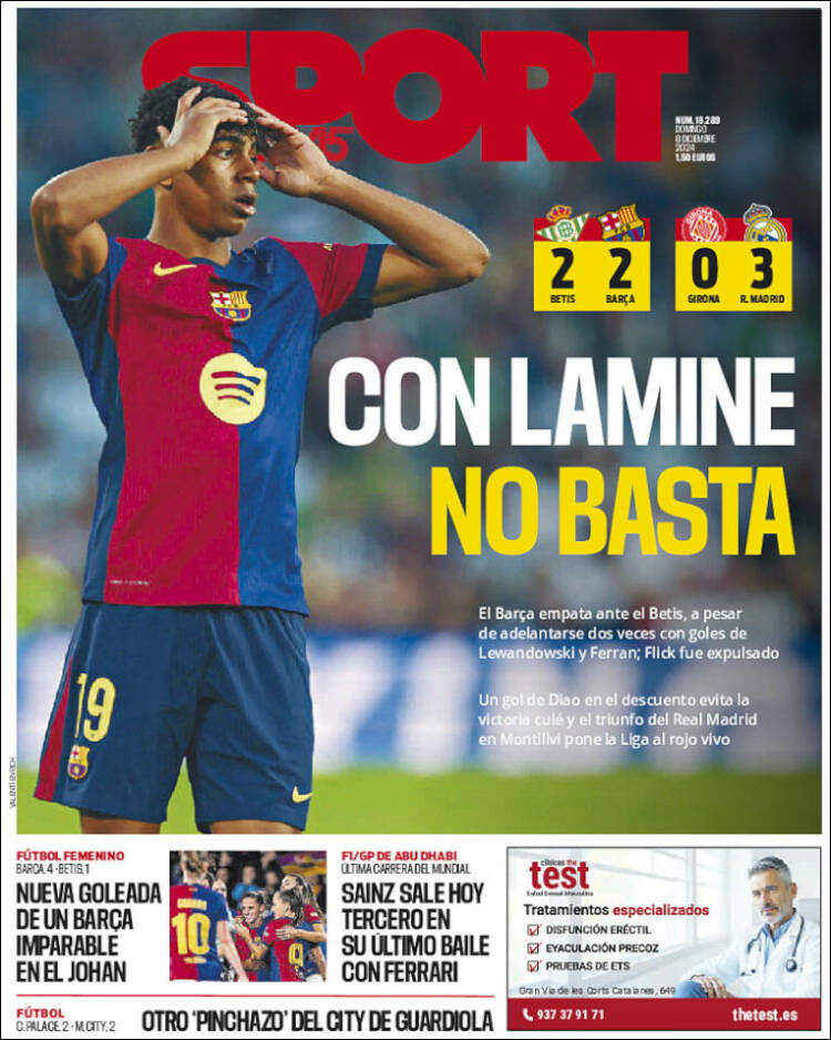 Portada de Sport (España)
