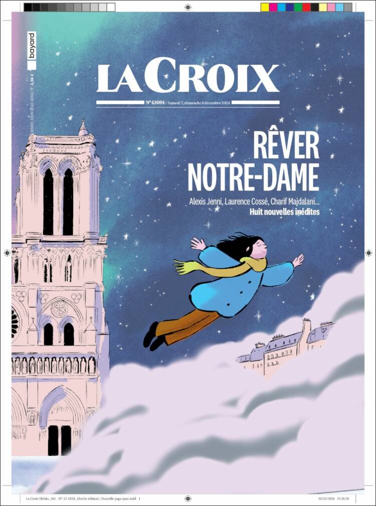 Portada de La Croix (Francia)