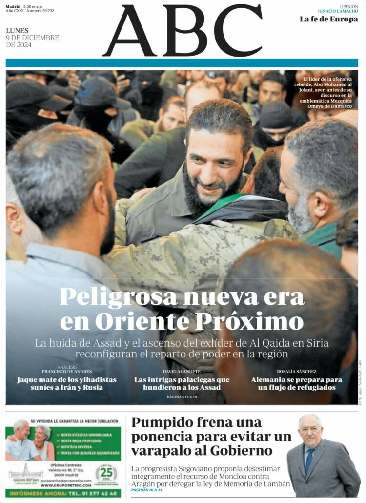 Portada de ABC (España)