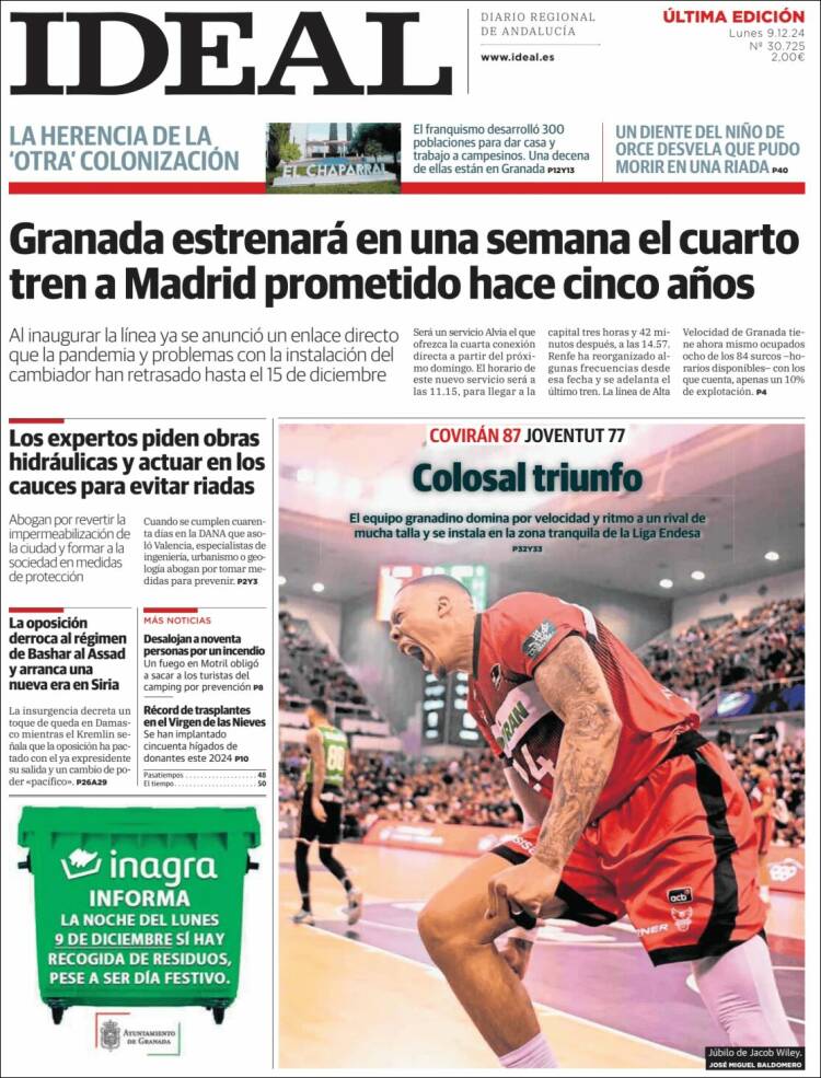 Portada de Ideal (España)