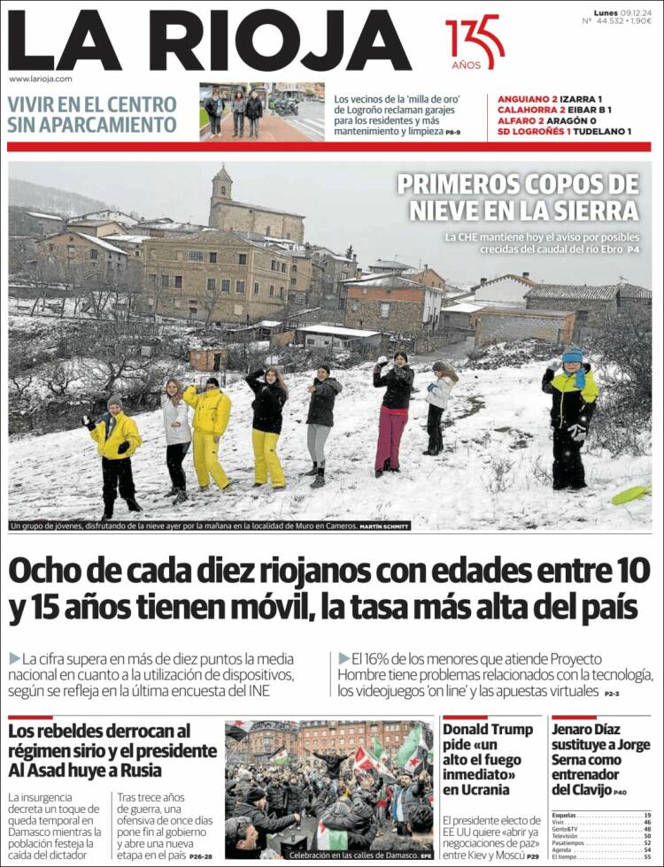 Portada de La Rioja (España)
