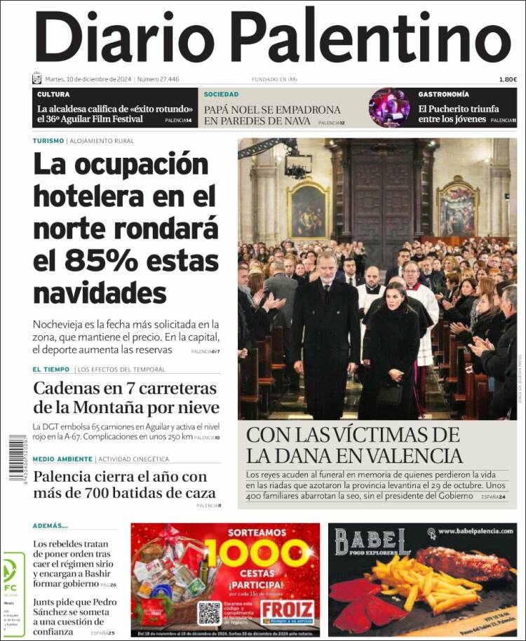 Portada de Diario Palentino (España)