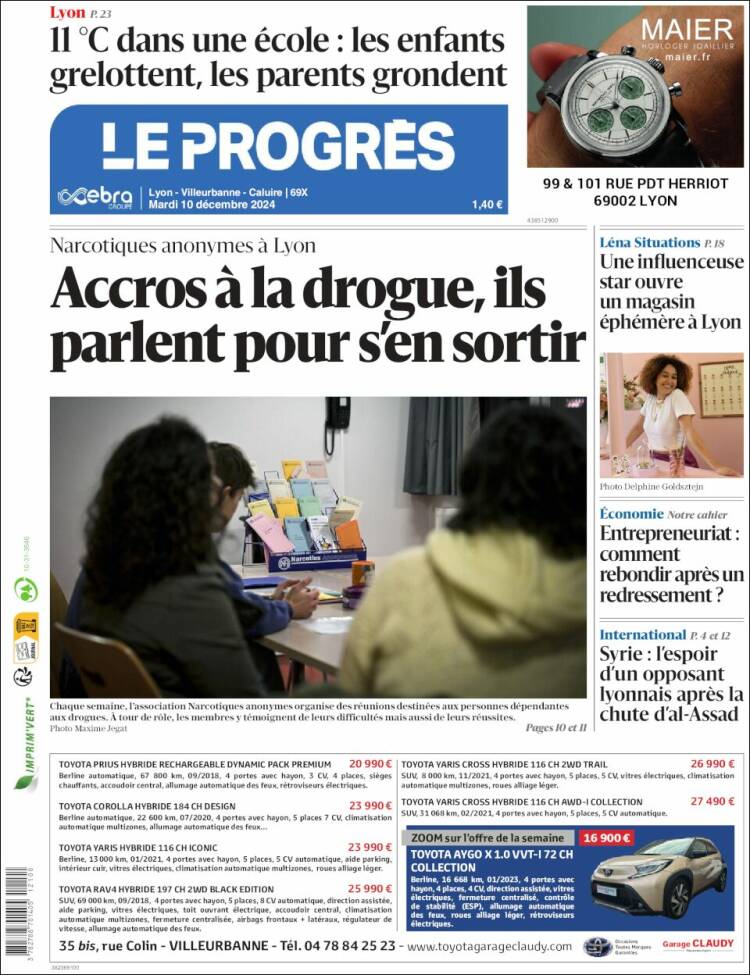 Portada de Progres de Fecamp (France)