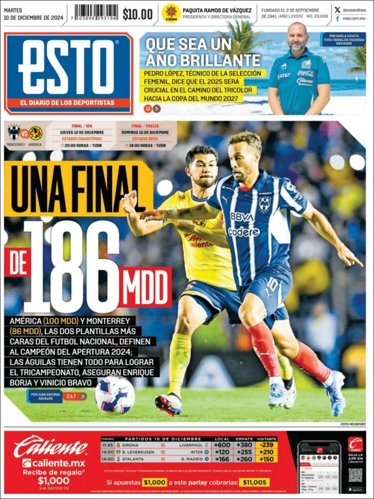 Portada de Esto (M&eacute;xico)