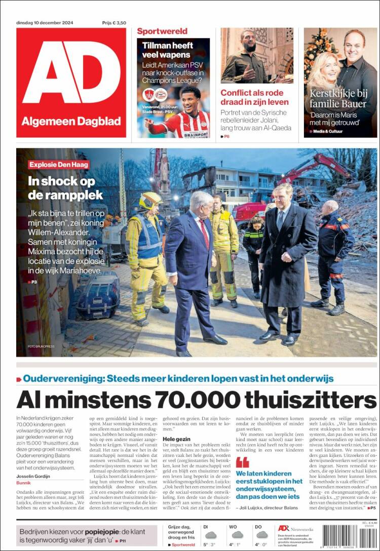 Portada de AD (Pa&iacute;ses Bajos)