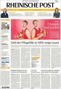 Portada de Rheinische Post (Alemania)