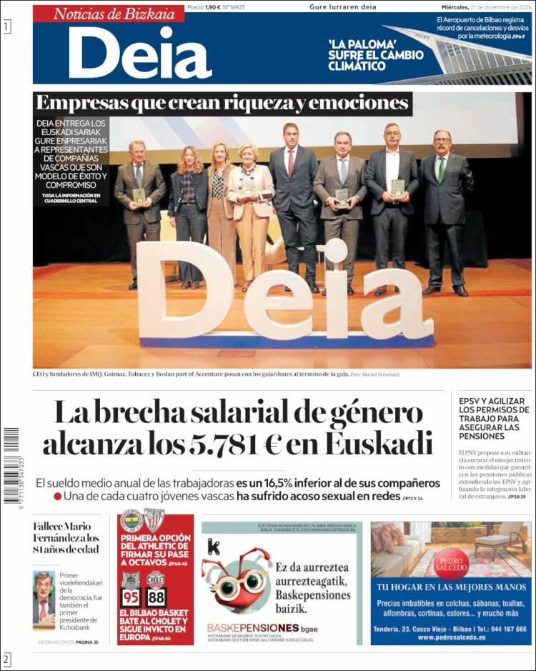 Portada de Deia (Spain)
