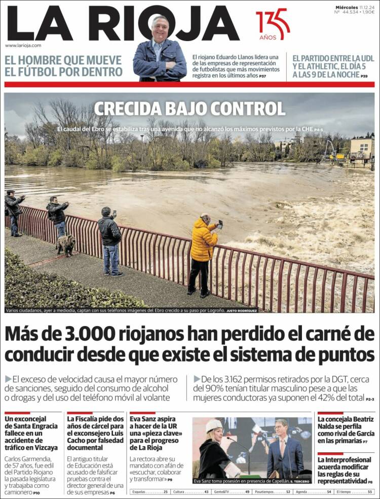 Portada de La Rioja (Spain)