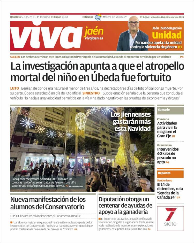 Portada de Viva Jaén (Spain)