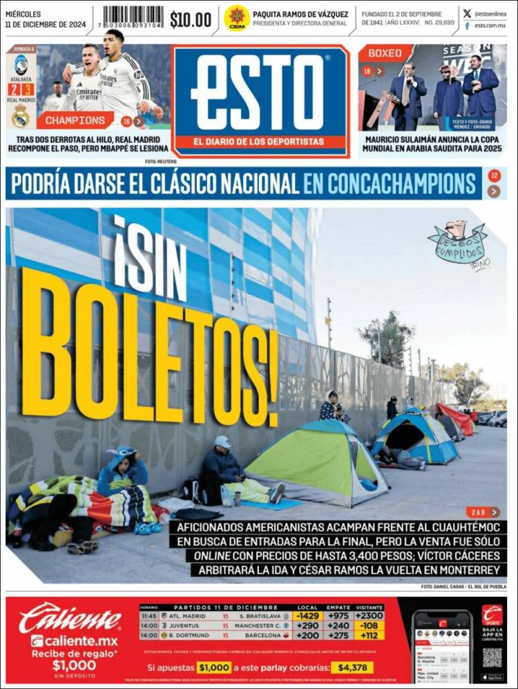 Portada de Esto (México)