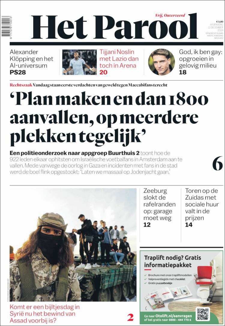 Portada de Het Parool (Netherlands)