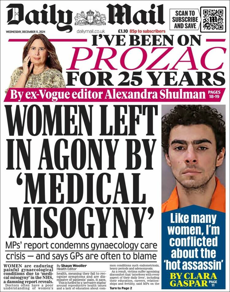 Portada de Daily Mail (United Kingdom)