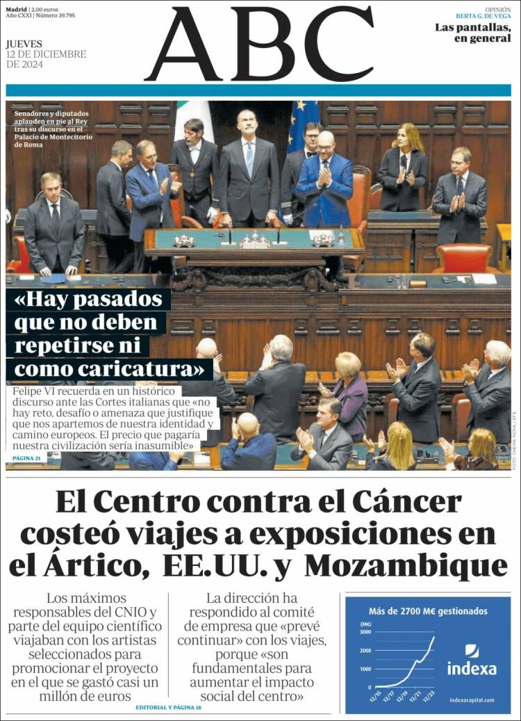Portada de ABC (Spain)