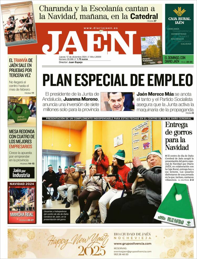 Portada de Diario Jaén (Spain)