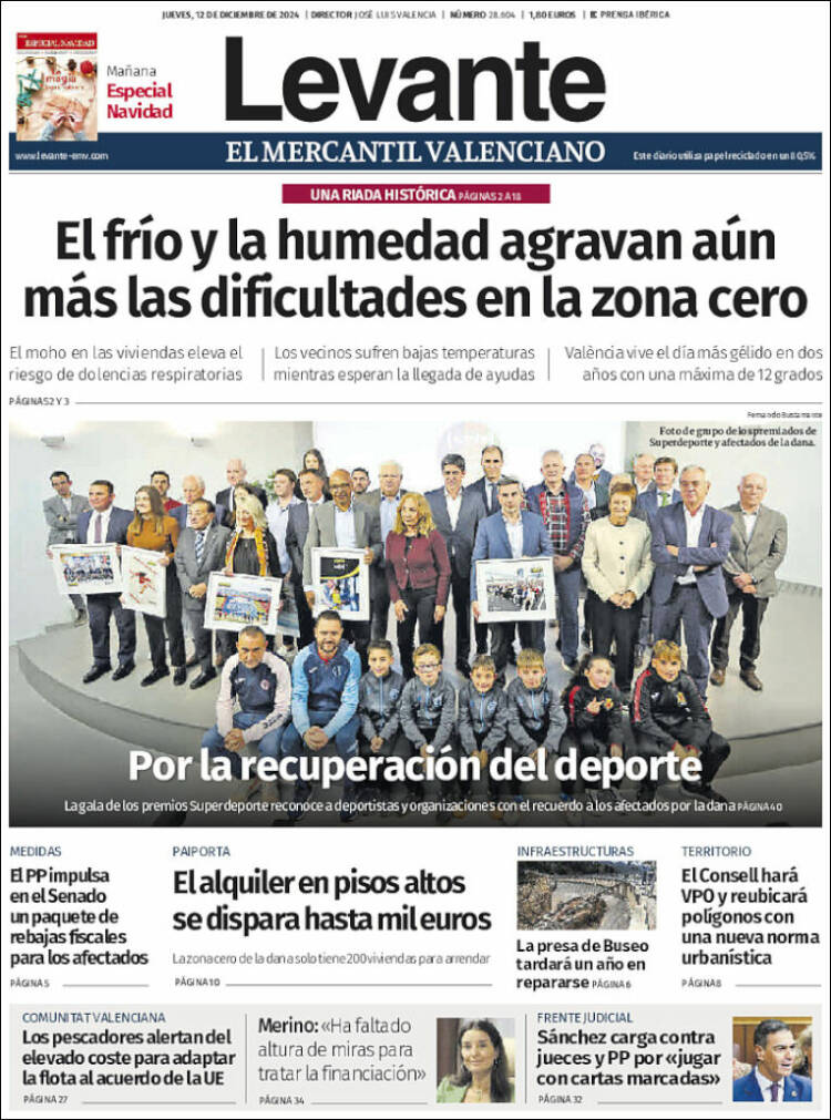 Portada de Levante (Spain)