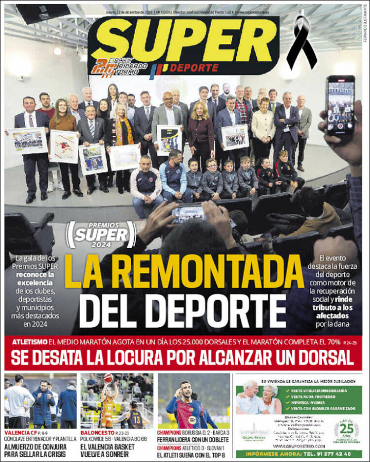 Portada de Superdeporte (Spain)