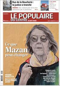 Portada de Le Populaire du Centre (France)