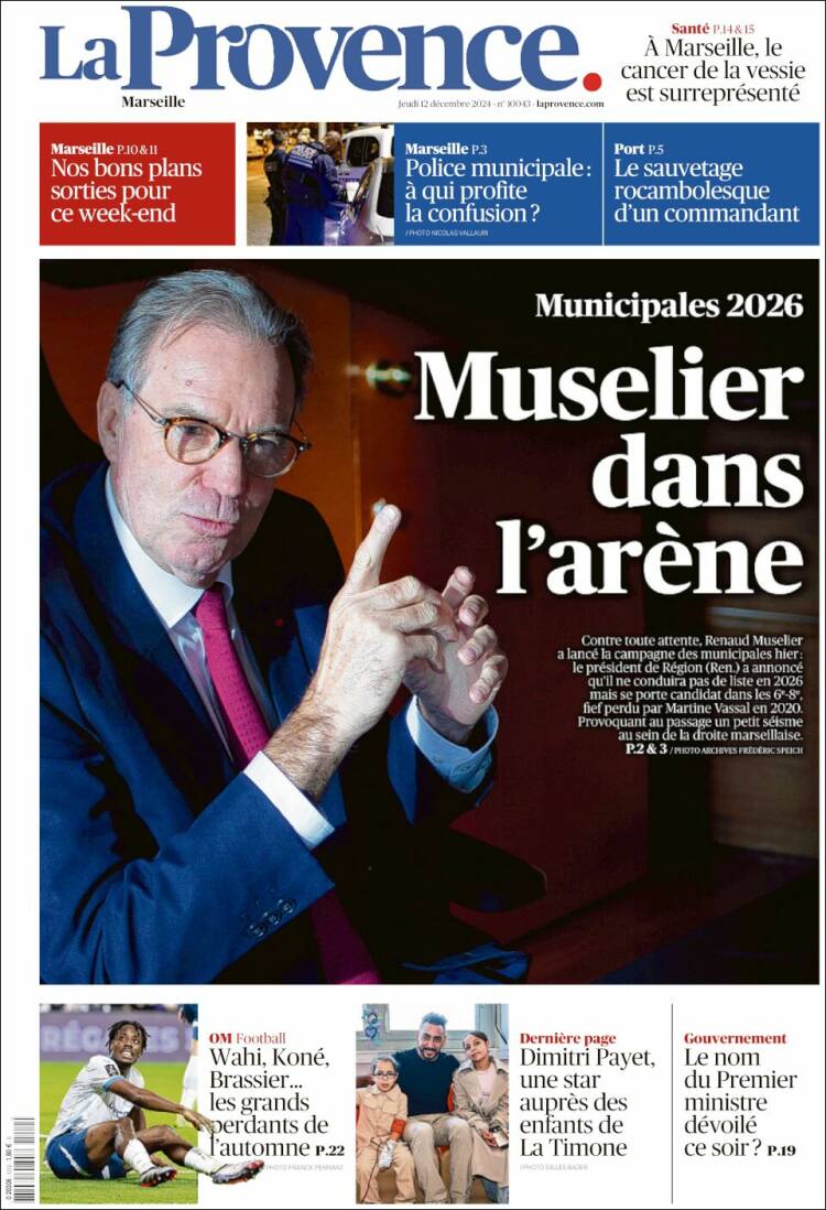 Portada de La Provence (France)