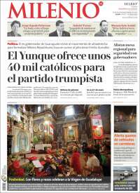Portada de Milenio - Jalisco (Mexico)