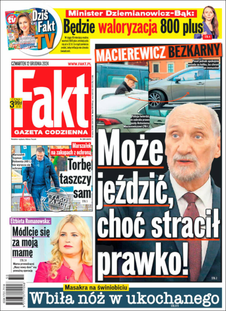 Portada de Fakt (Poland)