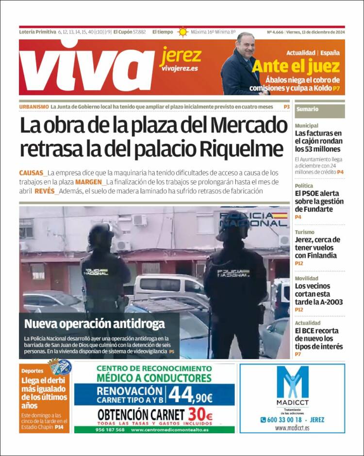 Portada de Información - Jerez (España)