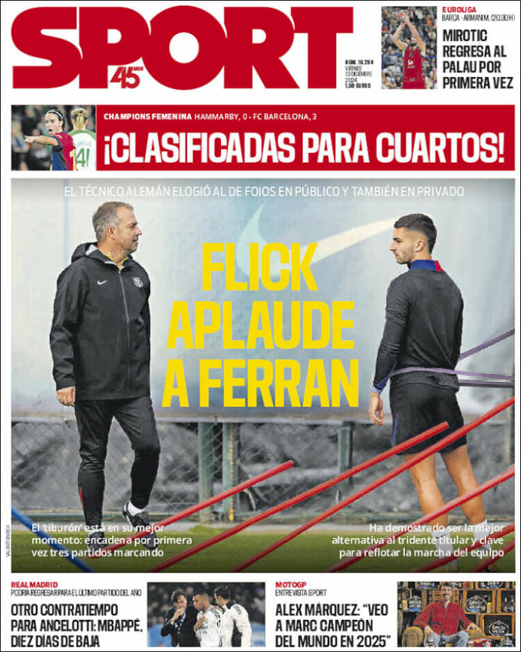 Portada de Sport (España)