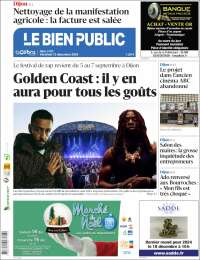 Portada de Le Bien Public (Francia)