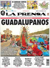 Portada de La Prensa (México)