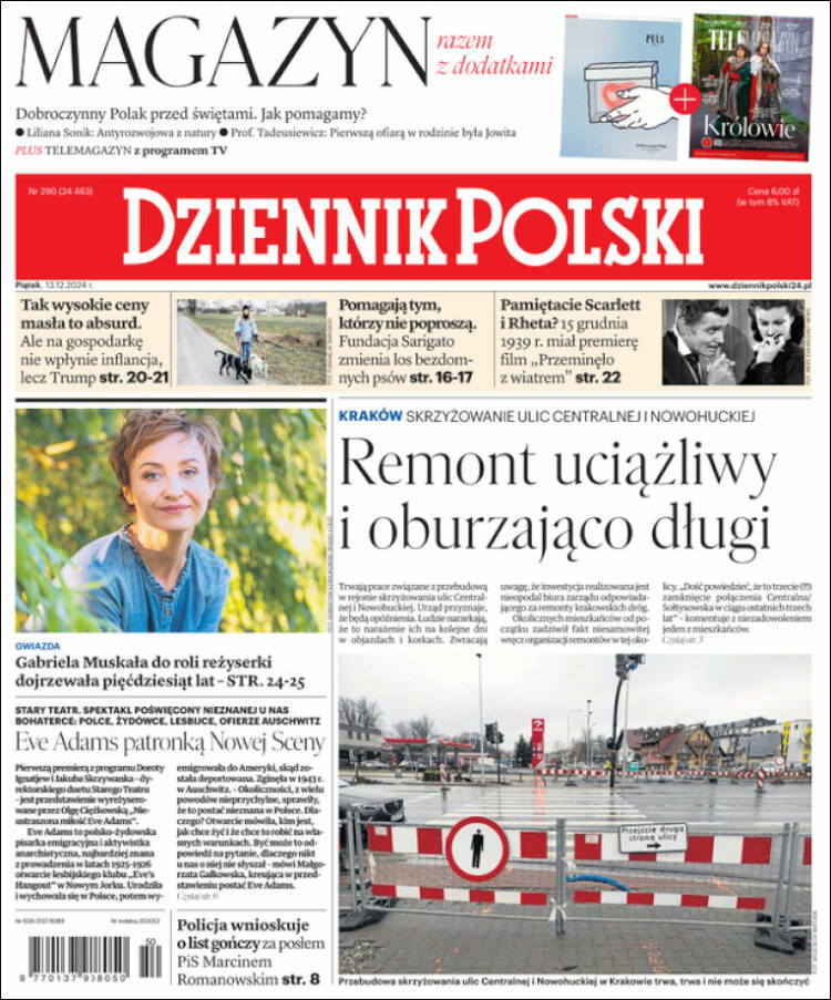Portada de Dziennik (Poland)