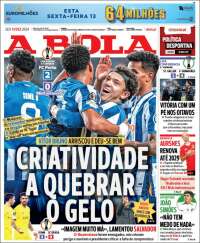 Portada de A Bola (Portugal)