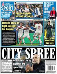 Portada de Express Sport (Reino Unido)