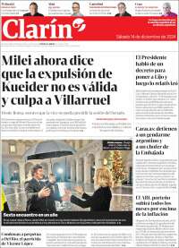 Portada de Clarín (Argentina)