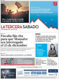 Portada de La Tercera (Chile)