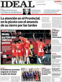 Portada de Ideal Almeria (España)