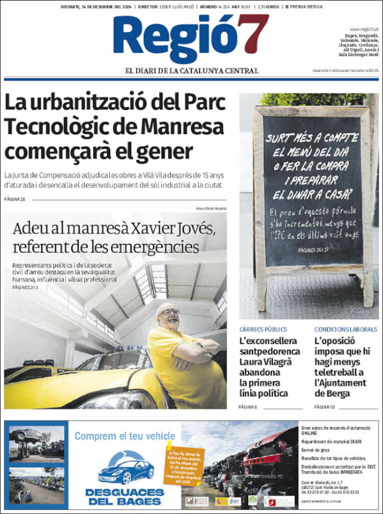 Portada de Regio7 (España)