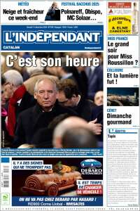 Portada de Le Indépendant (Francia)