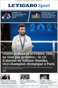 Portada de Le Figaro Sport (Francia)