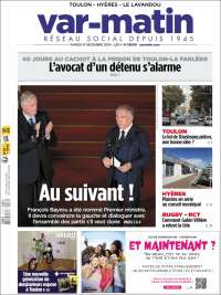 Portada de Var-Matin (Francia)