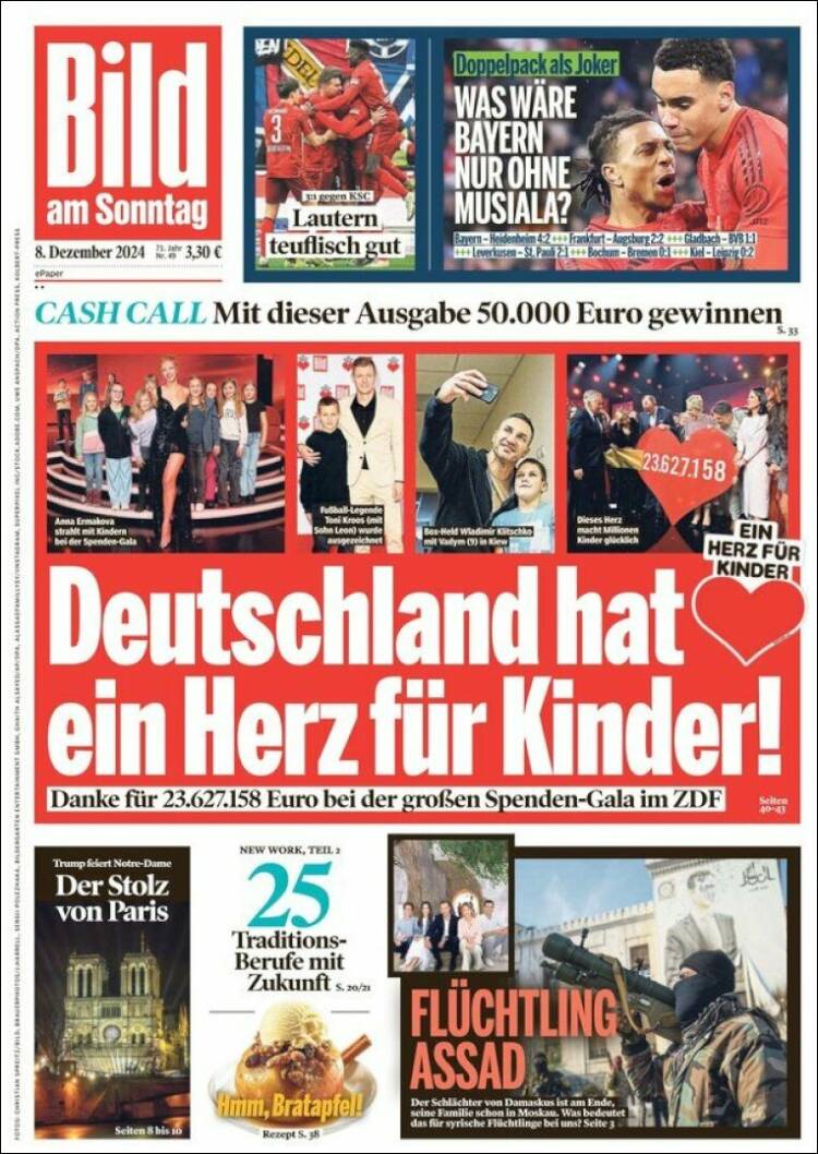 Portada de Bild (Alemania)