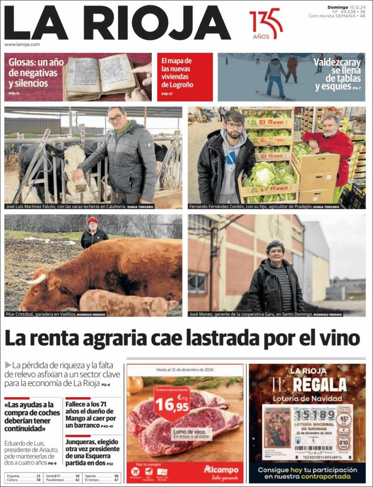 Portada de La Rioja (España)