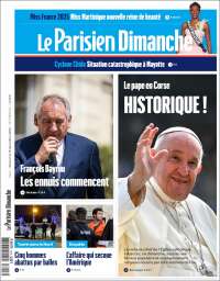 Portada de Le Parisien (Francia)