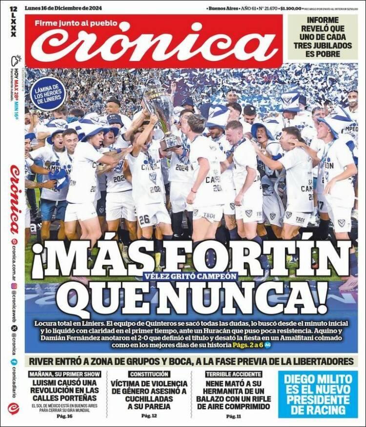 Portada de La Voz del Chaco (Argentina)