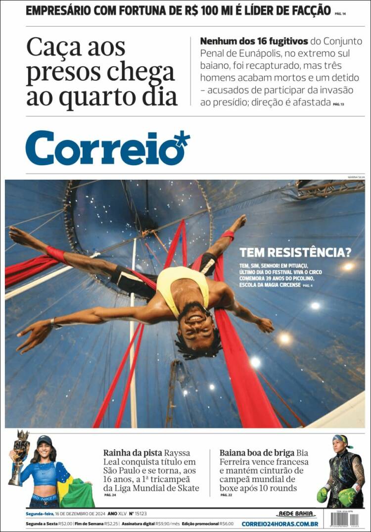 Portada de Correio* (Brasil)